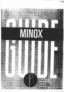 Minox B manual. Camera Instructions.